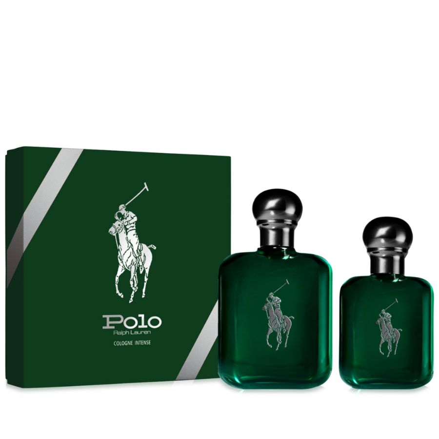Polo Green Int de Ralph Lauren para hombre, 4,0 oz EDP, juego de regalo de 2 piezas - PLA