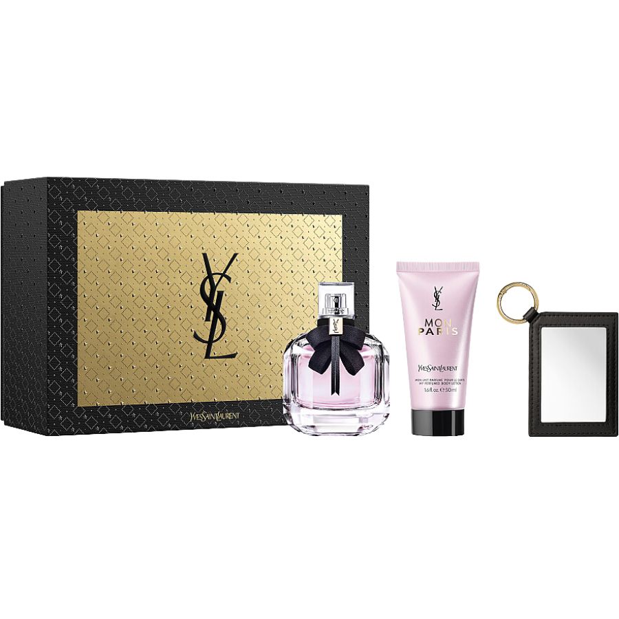 Mon Paris By Yves Saint Laurent For Women Set: EDP+Body Lotion