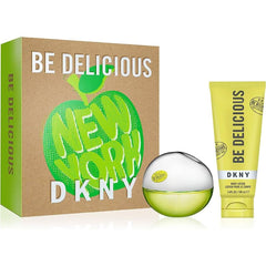 DKNY Be Delicious de Donna Karan para mujer, 3.4 oz, EDP, set de regalo de 2 piezas