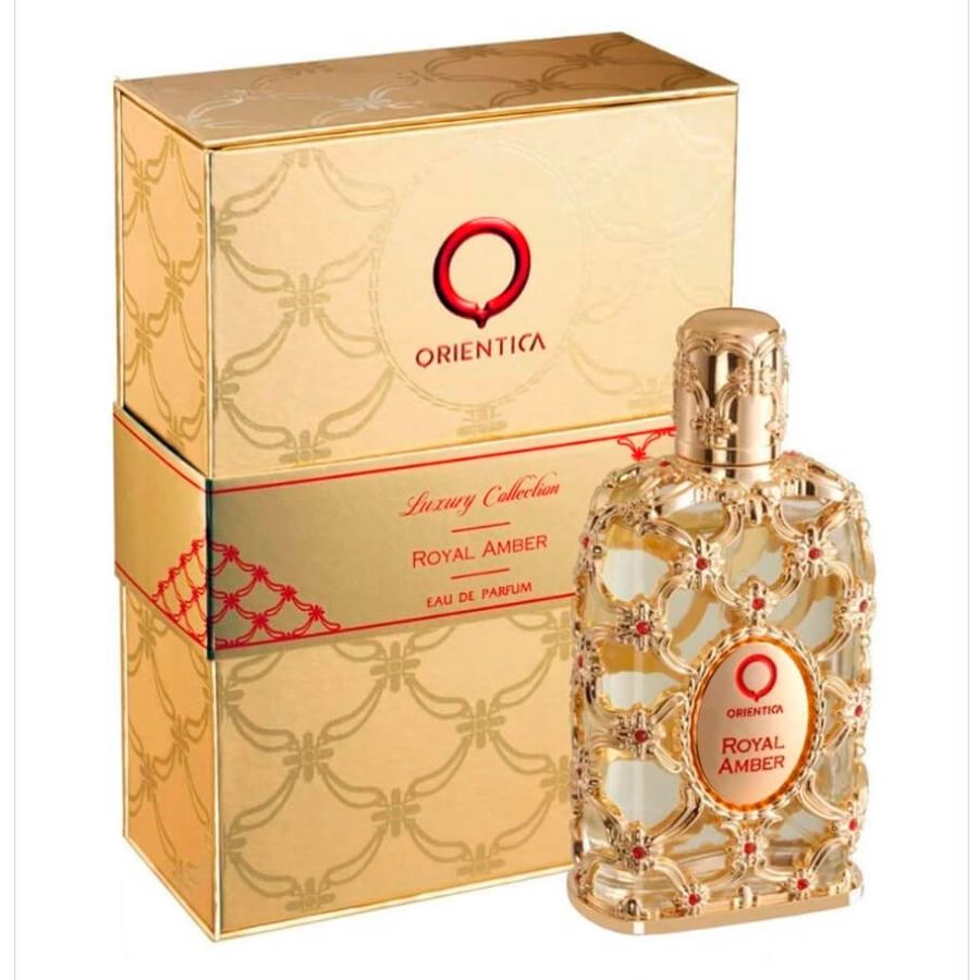 Royal Amber de Orientica para unisex en spray EDP de 2,7 oz - PLA
