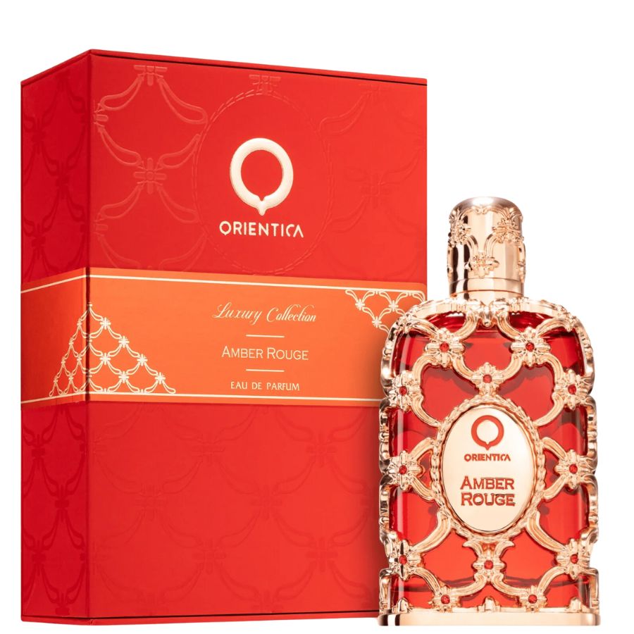 Amber Rouge de Orientica para unisex en spray EDP de 2,7 oz - PLA