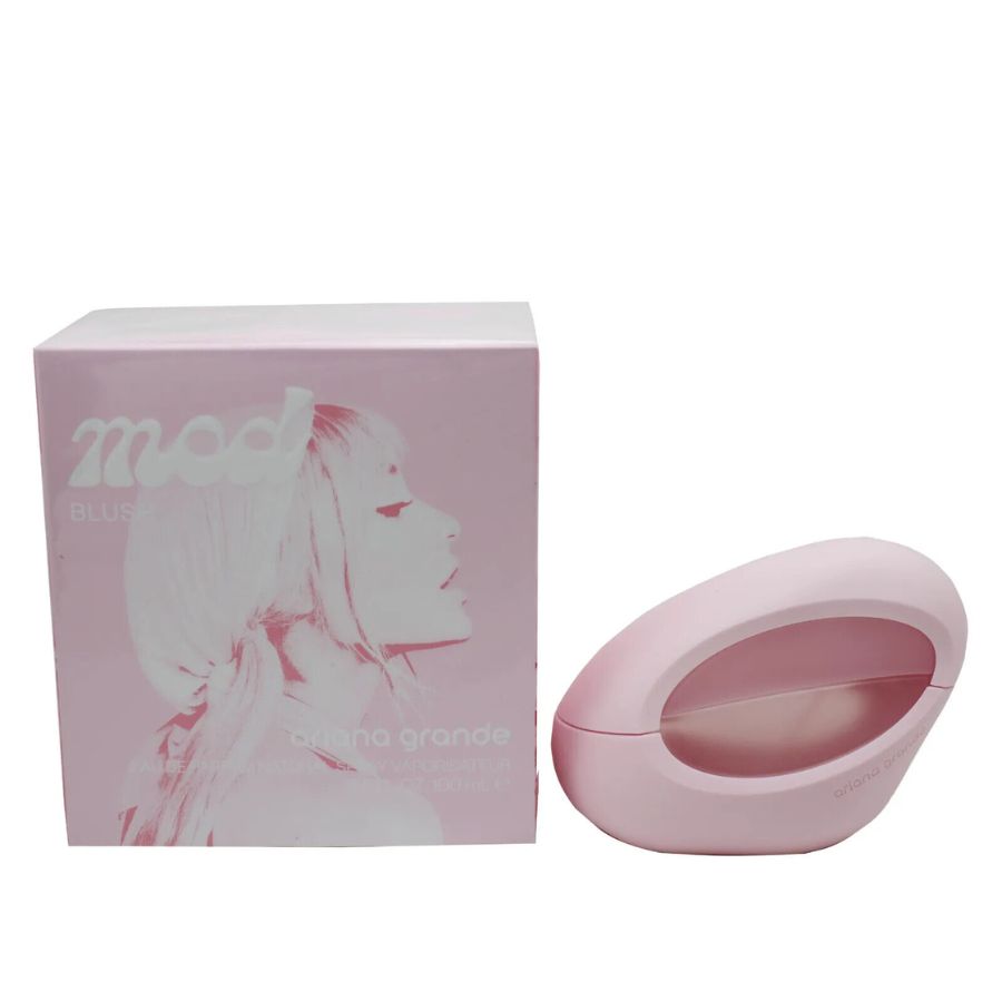 MOD Blush by Ariana Grande women’s EDP 3.4 oz blush-pink bottle