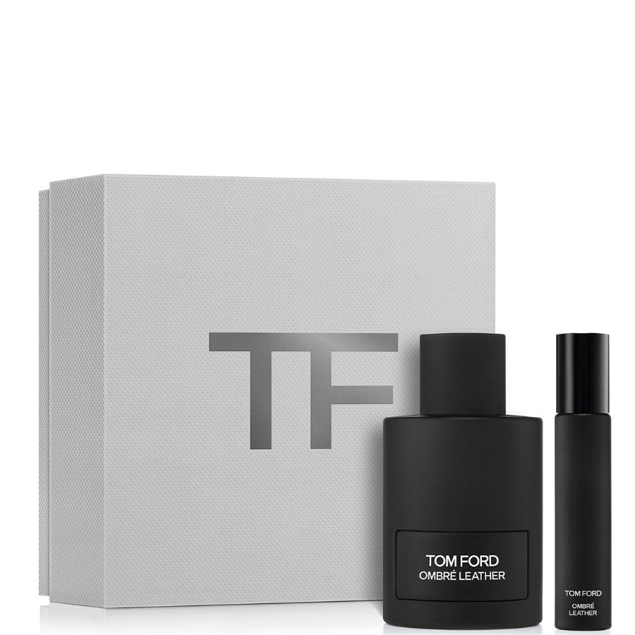 Ombre Leather by Tom Ford for Unisex 3.4 oz EDP 2pc Gift Set