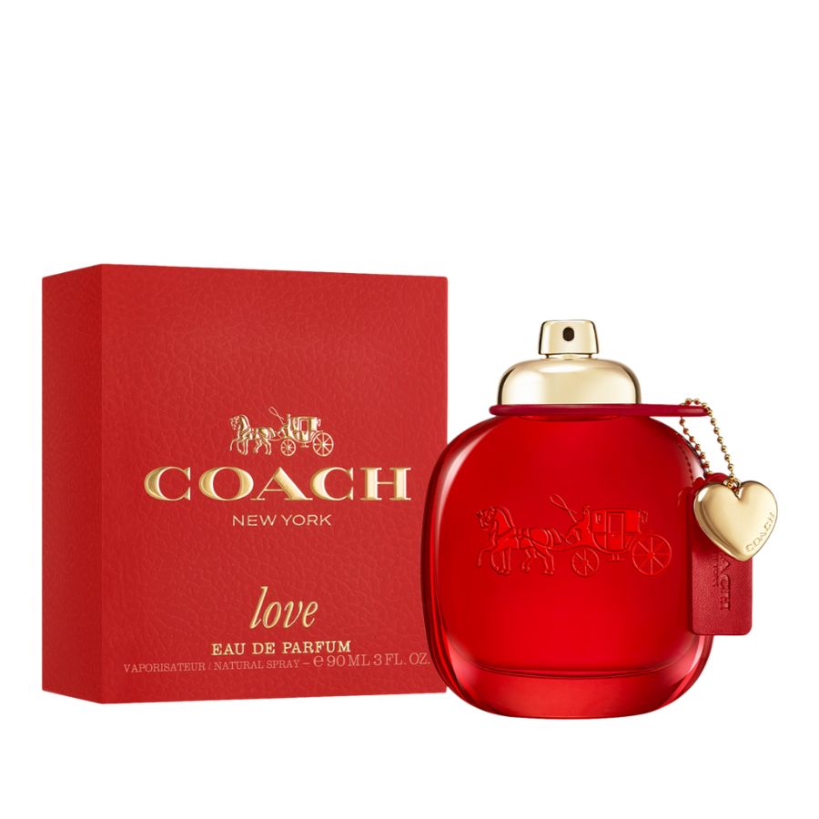 Coach Love de Coach para mujer EDP de 3.0 oz en botella roja