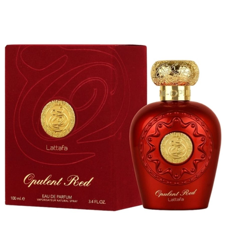 Lattafa Opulent Red women’s perfume 3.4 oz red bottle