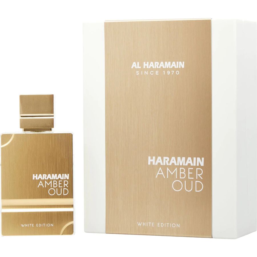Ámbar Oud Blanco por Al Haramain unisex EDP 2.0 oz