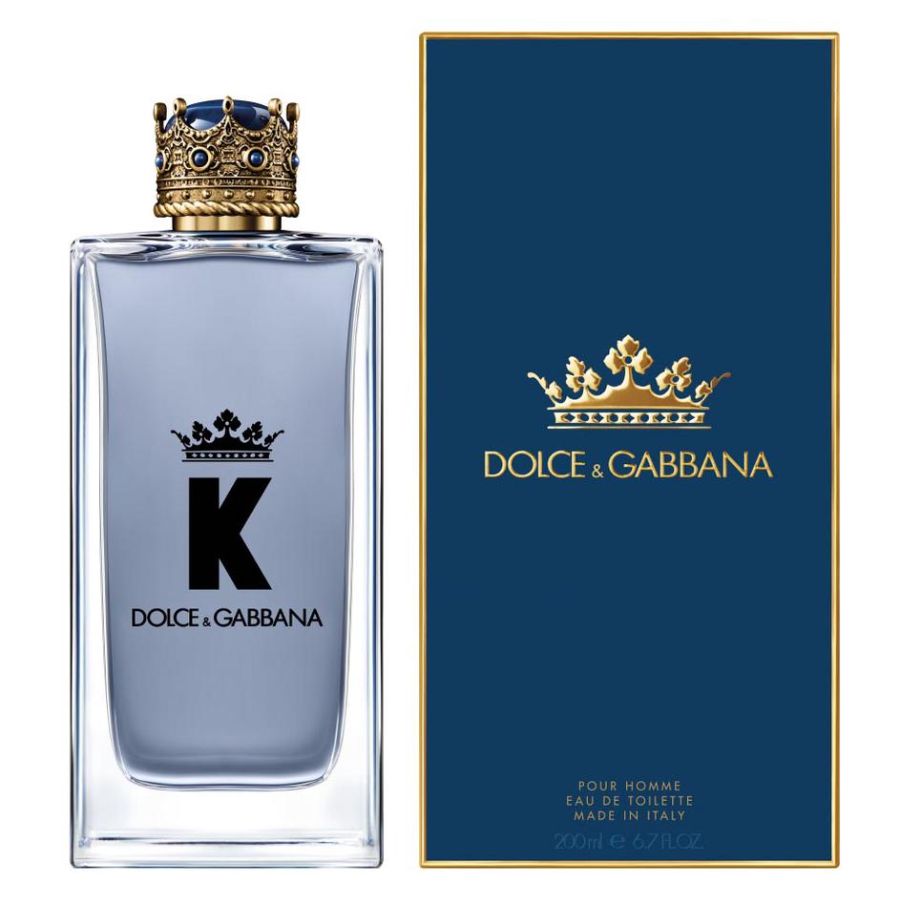 K by Dolce & Gabbana men’s EDT 6.7 oz, crown-cap bottle