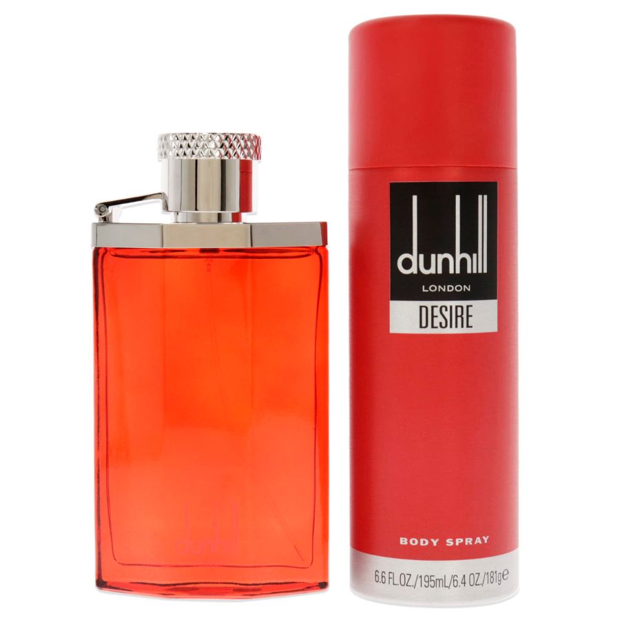 Desire Red London Alfred Dunhill 3.4 oz EDT gift set