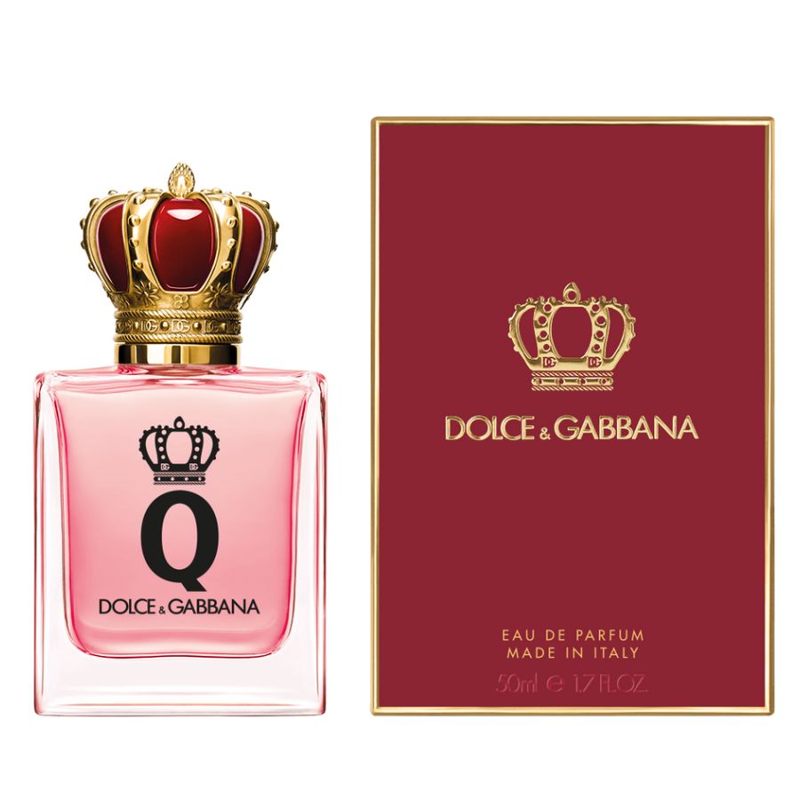 Q by Dolce & Gabbana perfume 1.7 oz crowned bottle