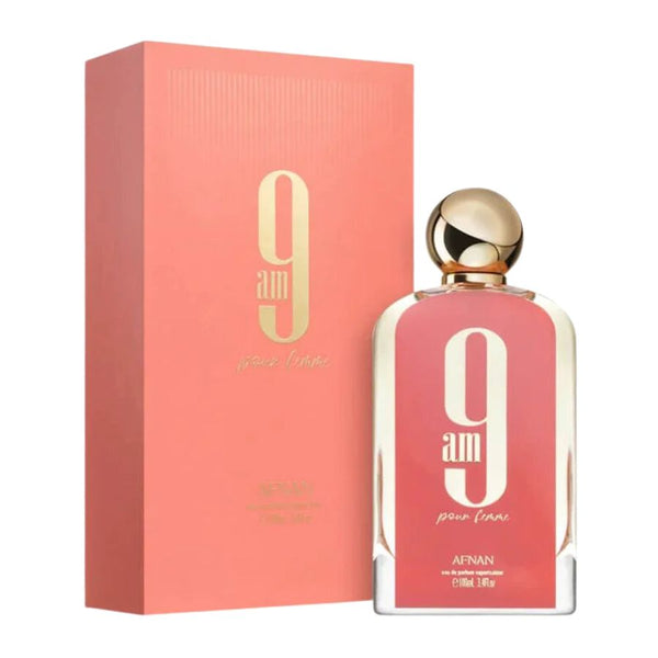 9AM Coral by Afnan  for Women 3.4 oz EDP Spray - PLA