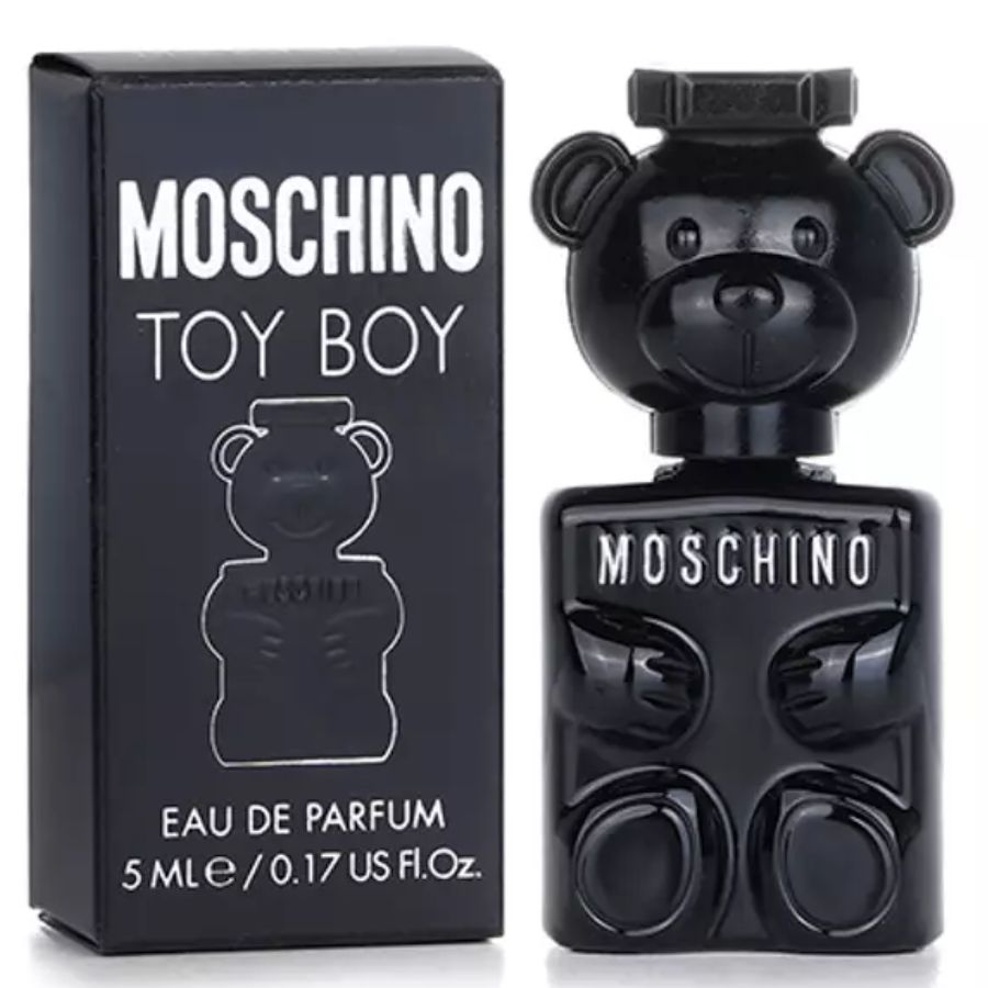Toy Boy by Moschino men’s EDP 5 ml mini spray, black teddy bottle