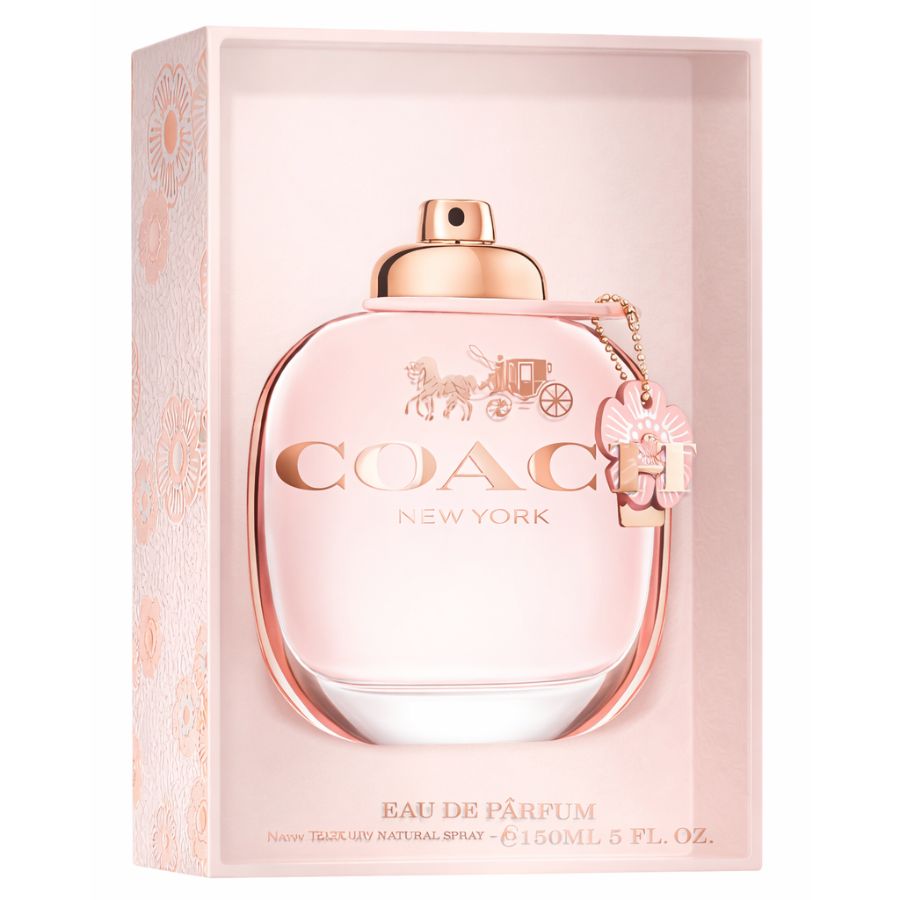 Coach Floral de Coach para mujer EDP en aerosol de 5.0 oz en botella rosa