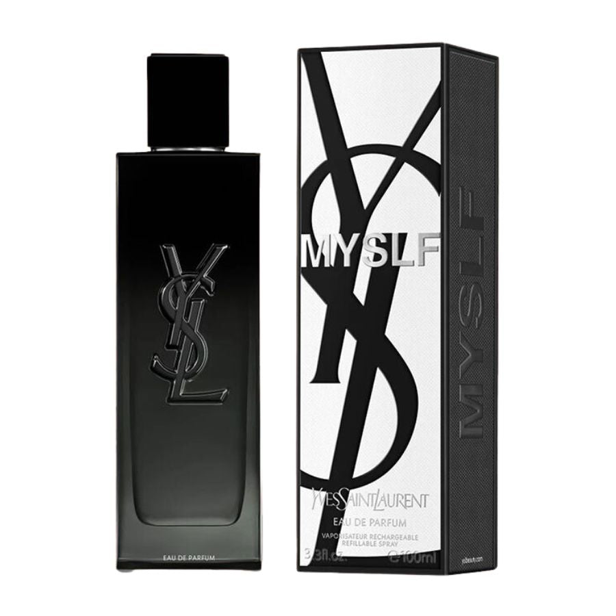 MYSLF by Yves Saint Laurent men’s perfume, 3.4 oz black bottle