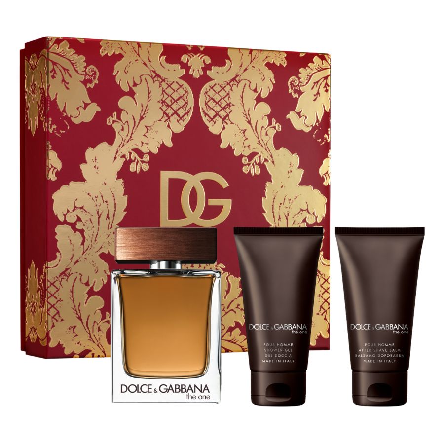 Dolce & Gabbana The One for Men EDT 3.4 oz, 3pc gift set