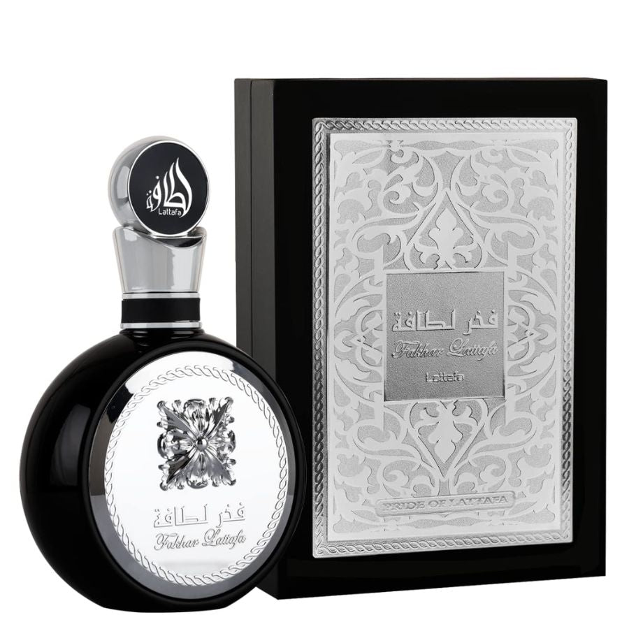 Fakhar by Lattafa men’s EDP spray 3.4 oz black bottle
