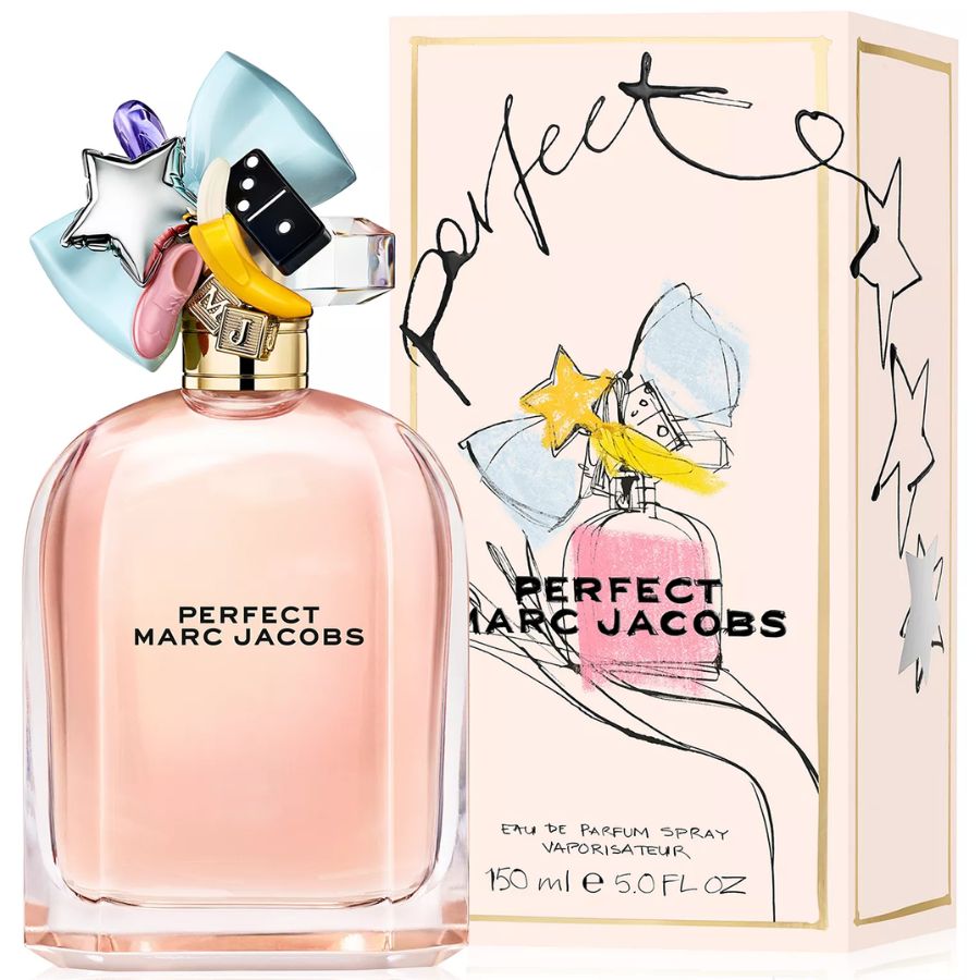 Perfect Marc Jacobs perfume 5.0 oz EDP spray charm cap