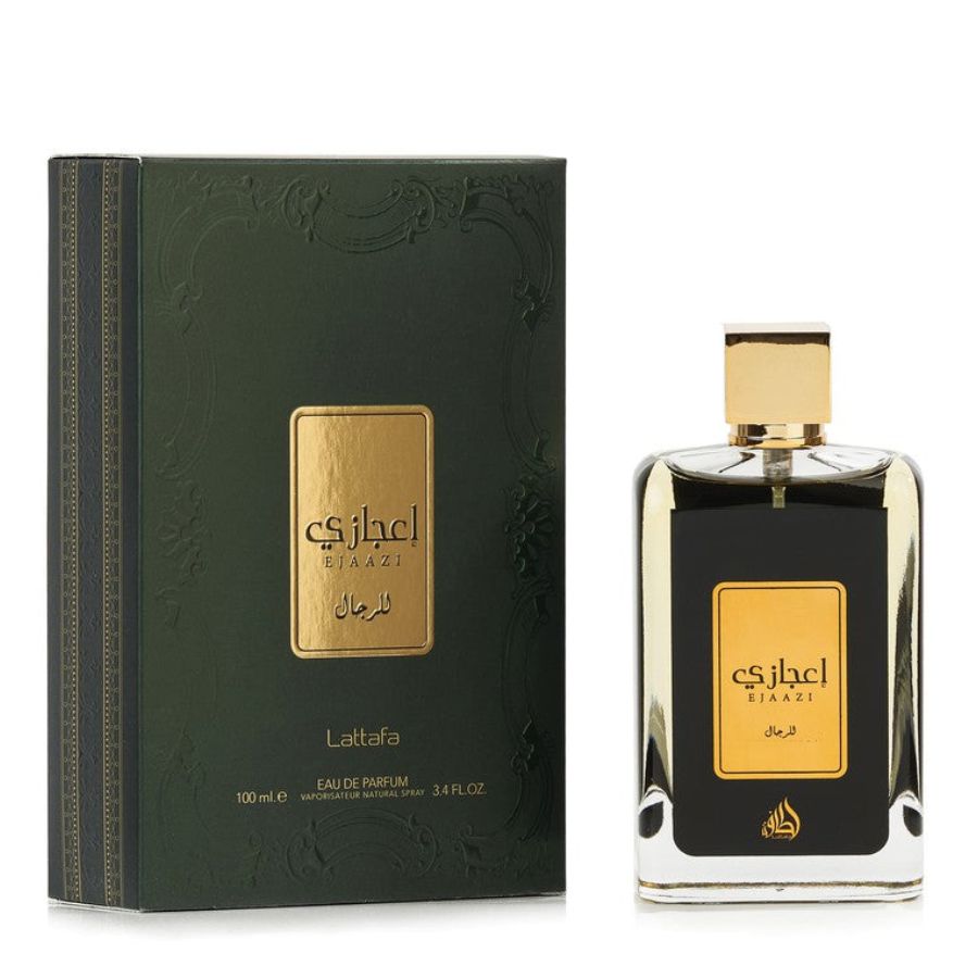 Ejazzi by Lattafa unisex EDP spray 3.4 oz black bottle