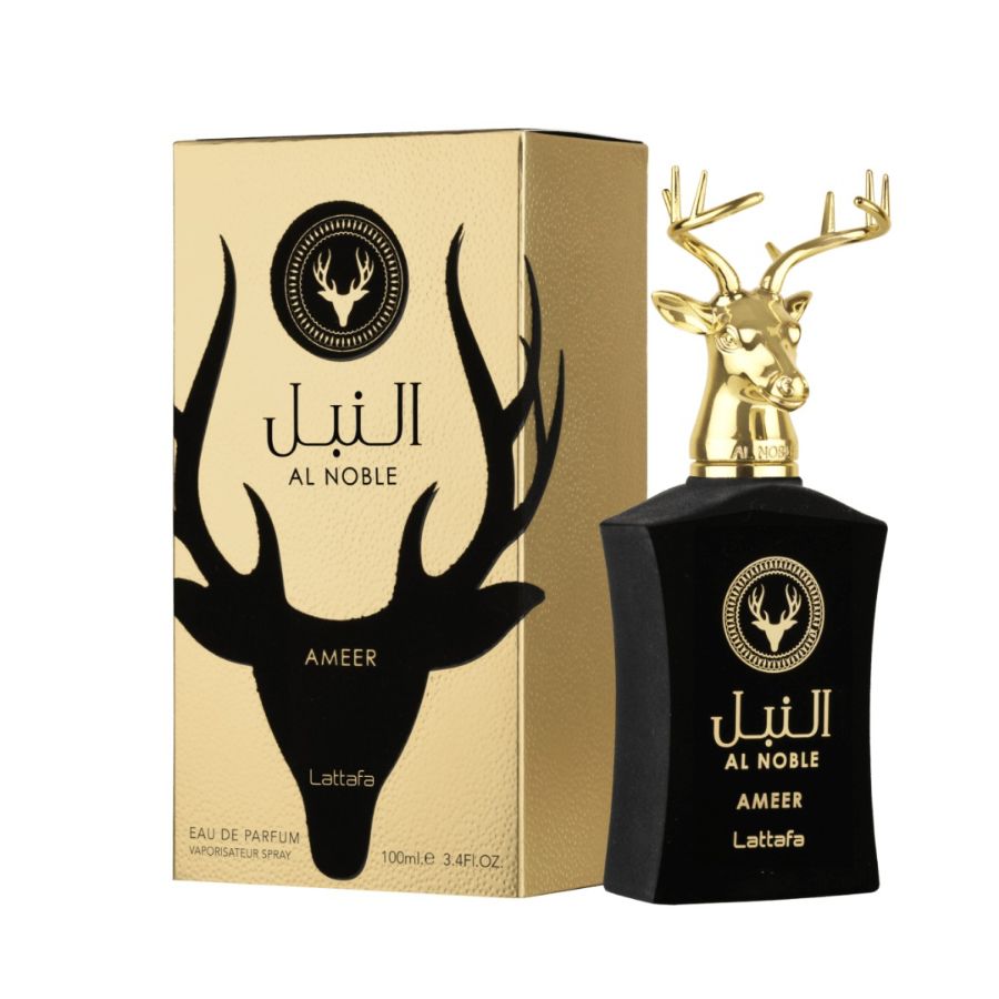 Ameer de Lattafa para unisex en spray EDP de 3,4 oz - PLA