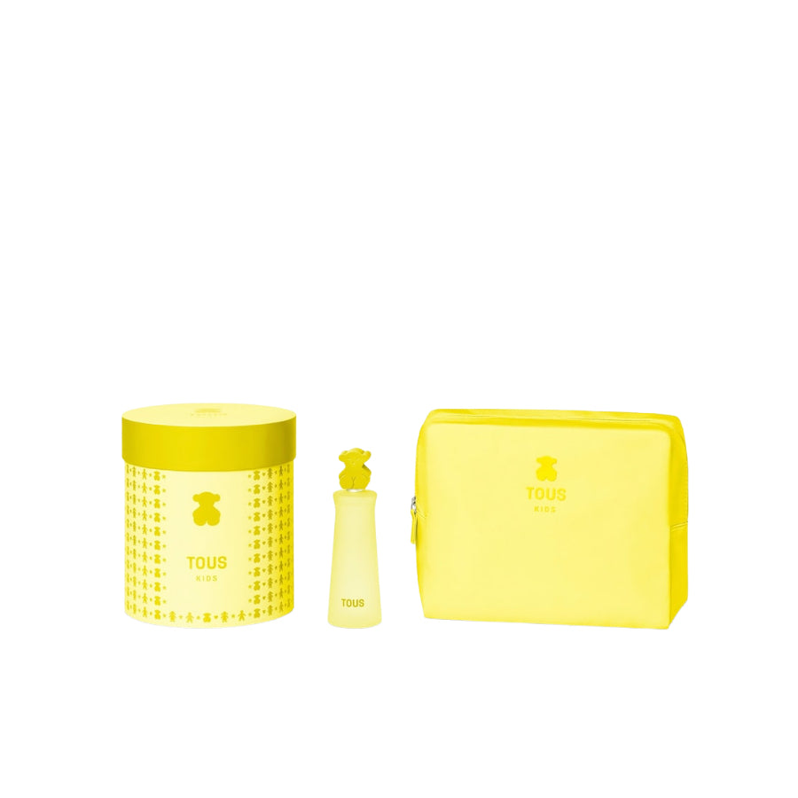Yellow Bear by Tous kids EDT two-piece gift set with vanity case