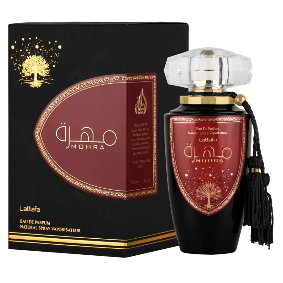 Mohra de Lattafa para unisex en spray EDP de 3,4 oz - PLA