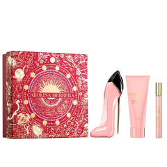 Good Girl Blush by Carolina Herrera for Women 2.7 oz EDP 3pc Gift Set