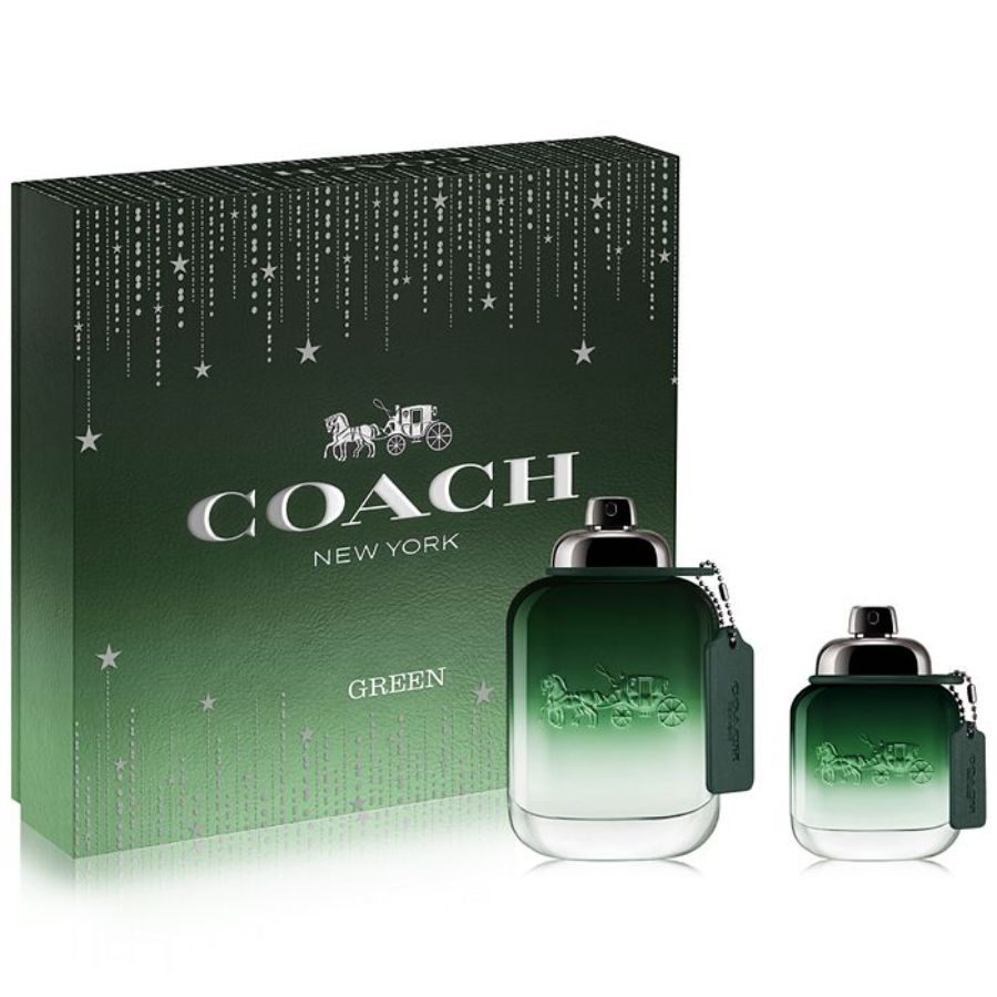 Coach Green de Coach para hombre, 3,4 oz EDT, juego de regalo de 2 piezas - PLA