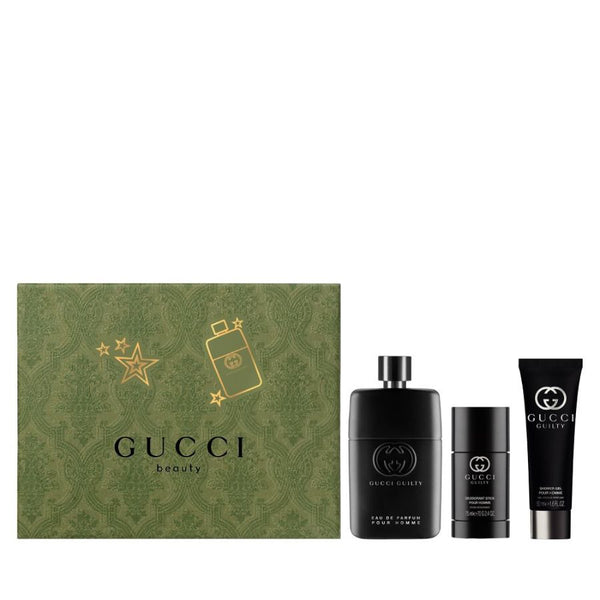 Gucci Guilty Pour Homme EDP 3pc Gift Set 3.0 oz Men | PLA