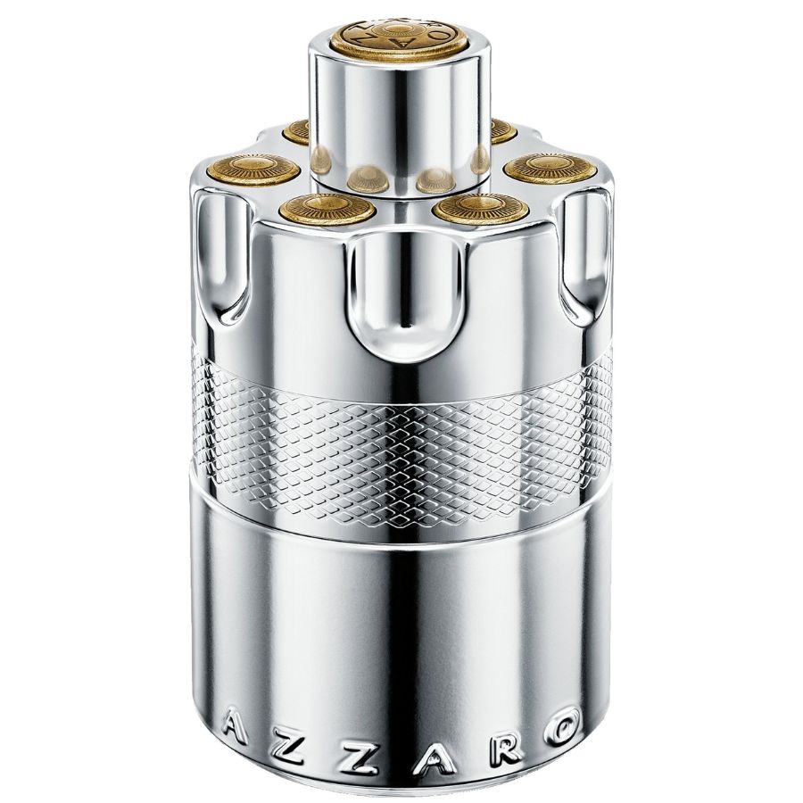 Wanted by Azzaro EDP tester 3.4 oz silver bottle