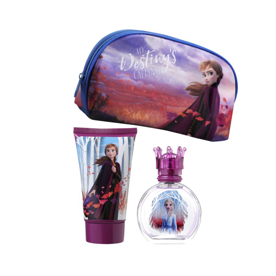 Frozen Anna 2 de Disney para niñas, 1,7 oz EDT, juego de regalo de 3 piezas - PLA