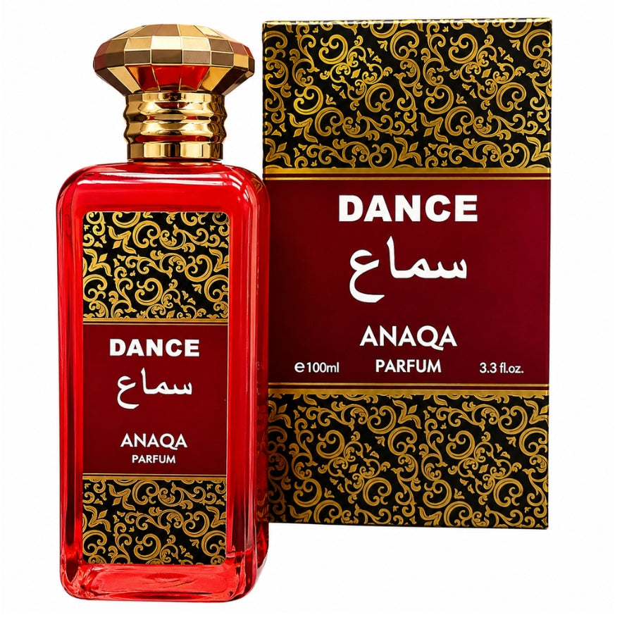 Dance Anaqa women's perfume 3.4 oz Parfum spray bottle