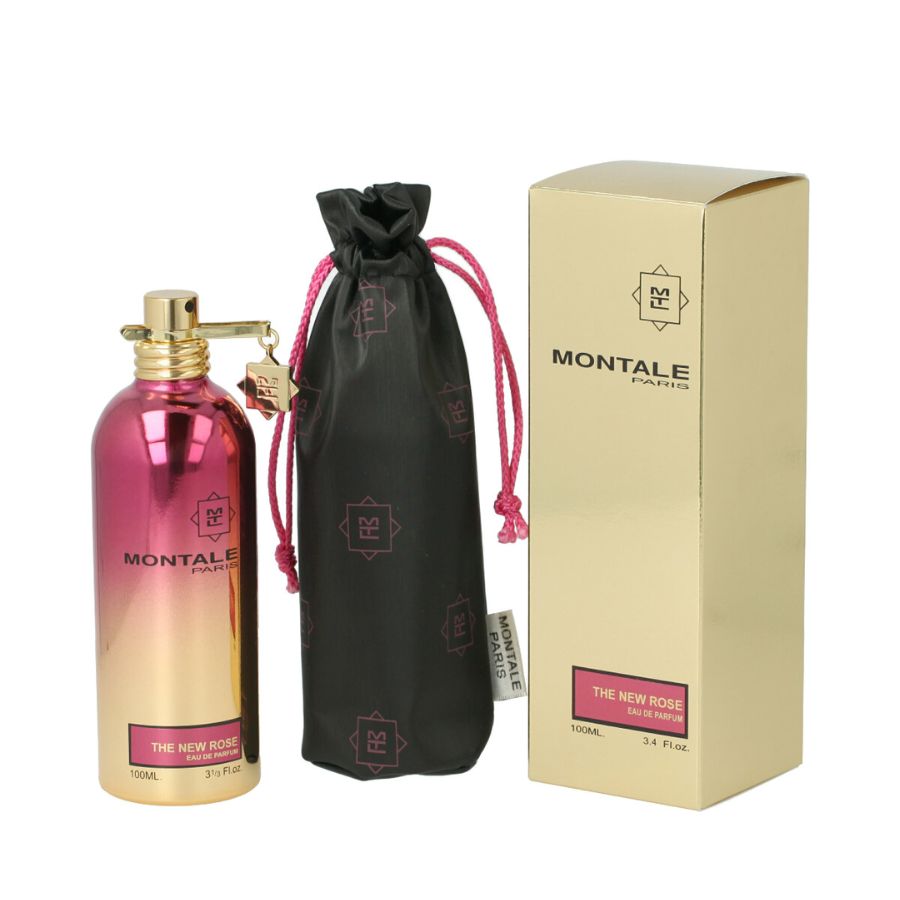 The New Rose de Montale para unisex en spray EDP de 3,4 oz - PLA