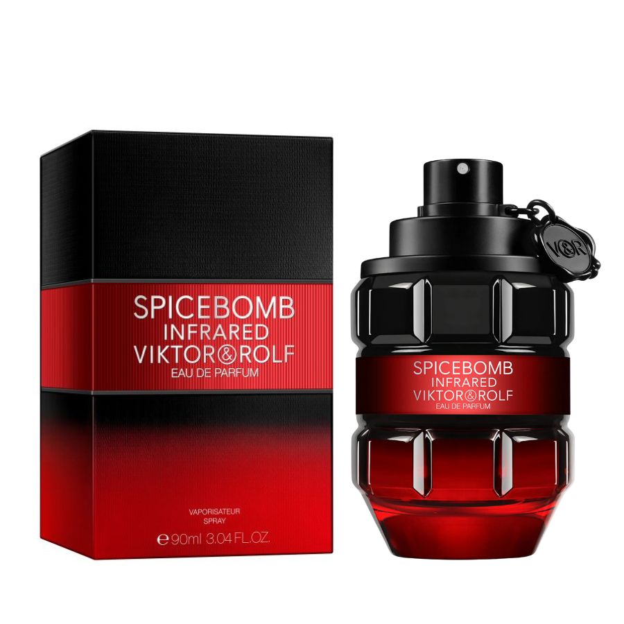 Viktor&Rolf Spicebomb Infrared men’s EDP, 3.0 oz, red-black bottle