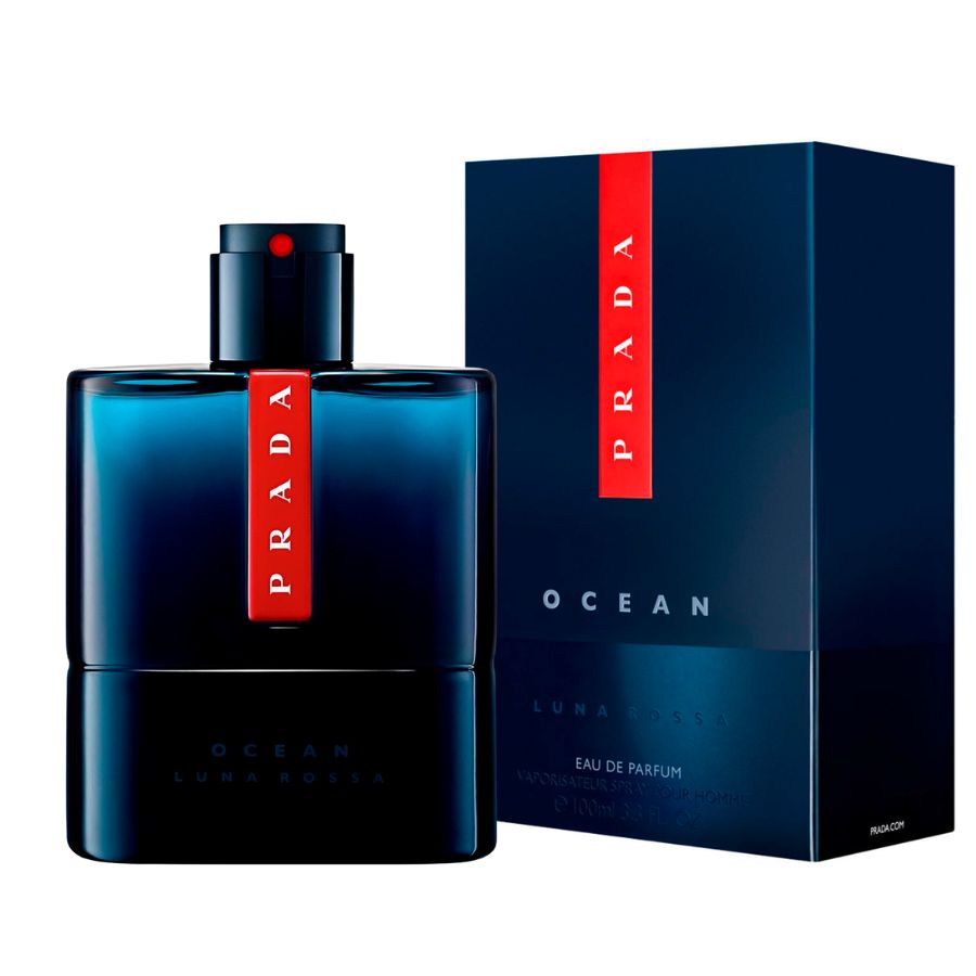 Luna Rossa Ocean de Prada para hombre 3.4 oz EDP Spray - PLA