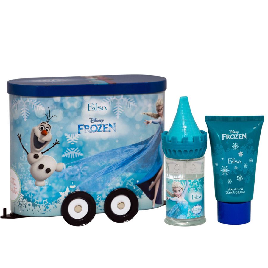 Elsa de Disney para niñas, 1,7 oz EDT, juego de regalo de 2 piezas - PLA