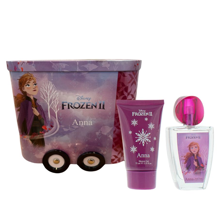 Disney Anna 2 girls’ EDT 1.7 oz, 2-piece wagon gift set
