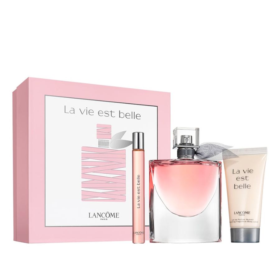 La Vie Est Belle by Lancome for Women 3.4 oz EDP 3pc Gift Set - PLA