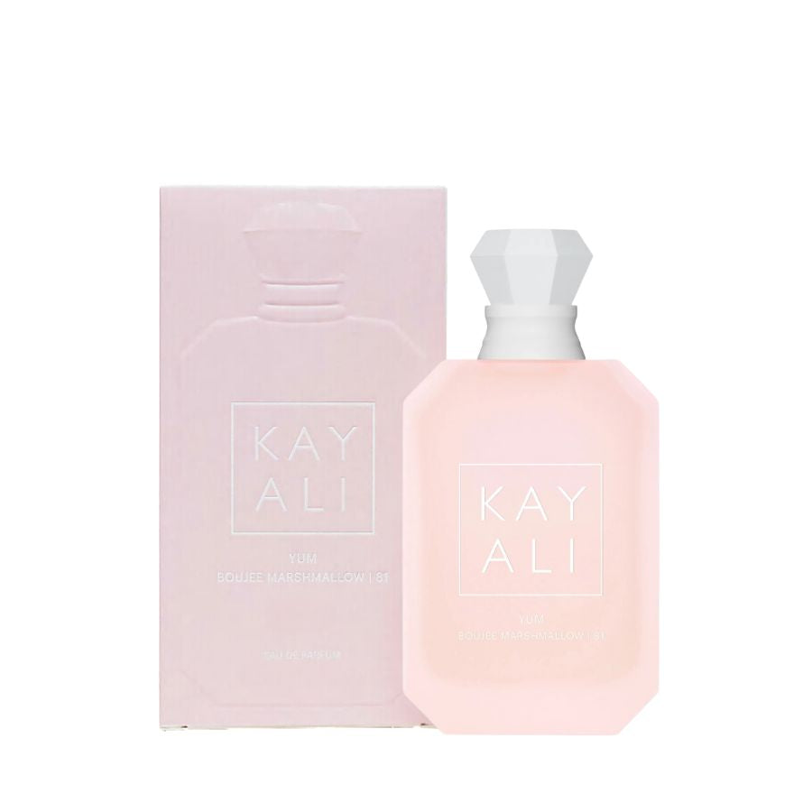 Yum Boujee Marshmallow 81 by Kayali unisex EDP 1.7 oz pink bottle