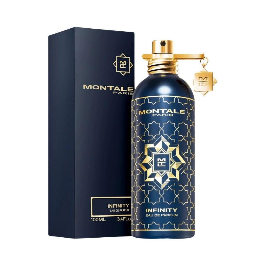 Infinity by Montale unisex perfume, 3.4 oz metallic EDP spray