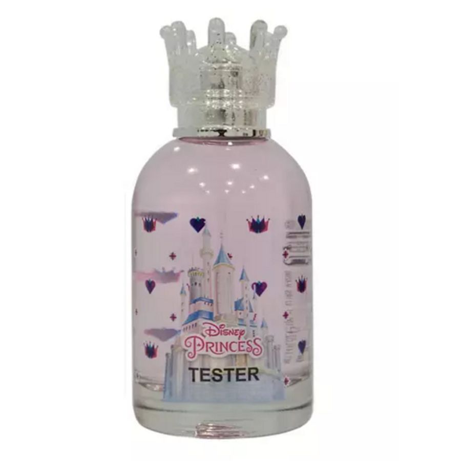 Disney Princess girls’ EDT tester, 3.4 oz floral-fruity kids perfume