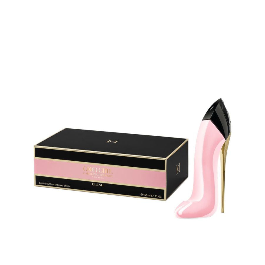 Good Girl Blush de Carolina Herrera EDP botella de stiletto rosa rubor de 5.1 oz