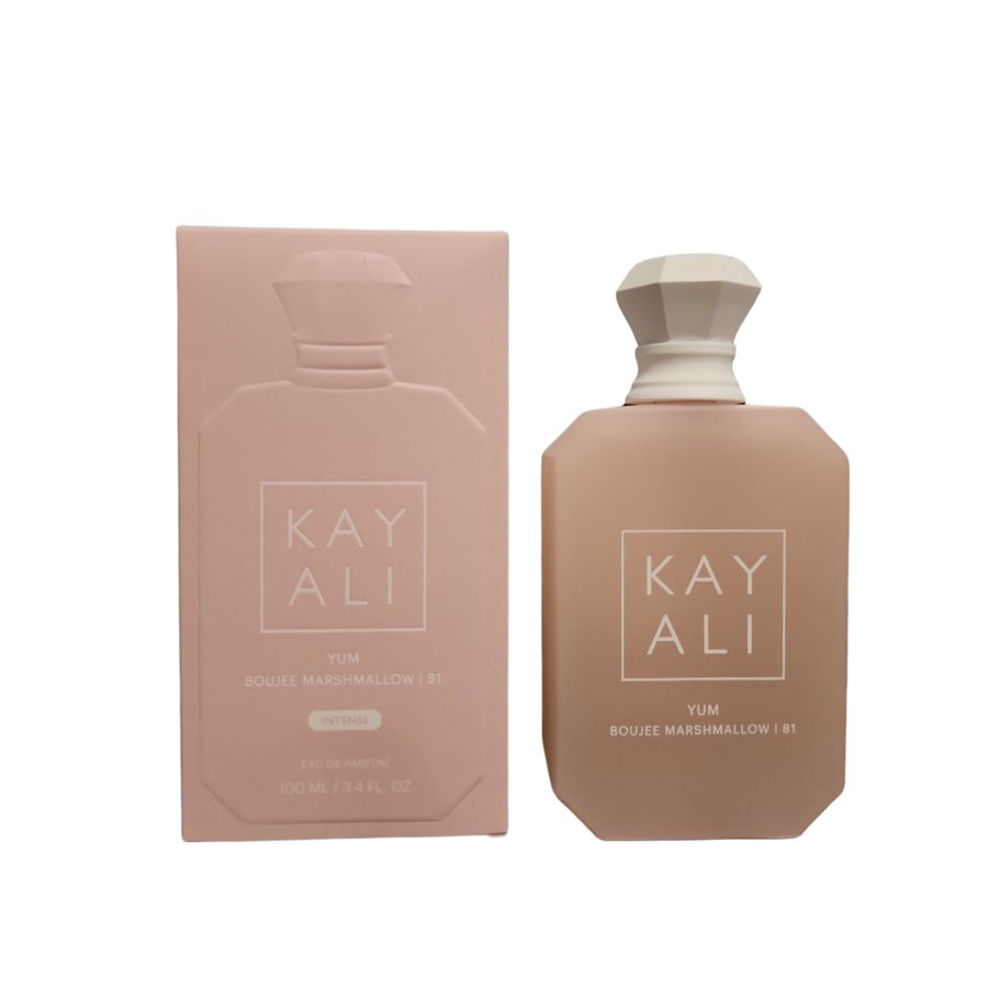 Yum Boujee Marshmallow 81 unisex EDP 3.4 oz pink bottle
