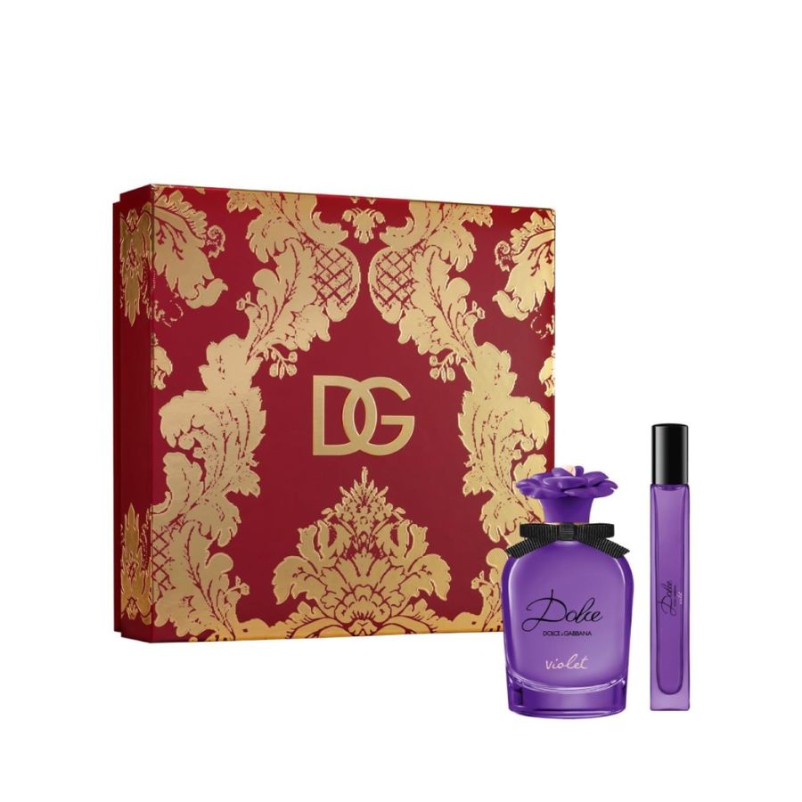 Dolce Violet by Dolce&Gabbana women’s 2pc gift set 2.5 oz flower cap