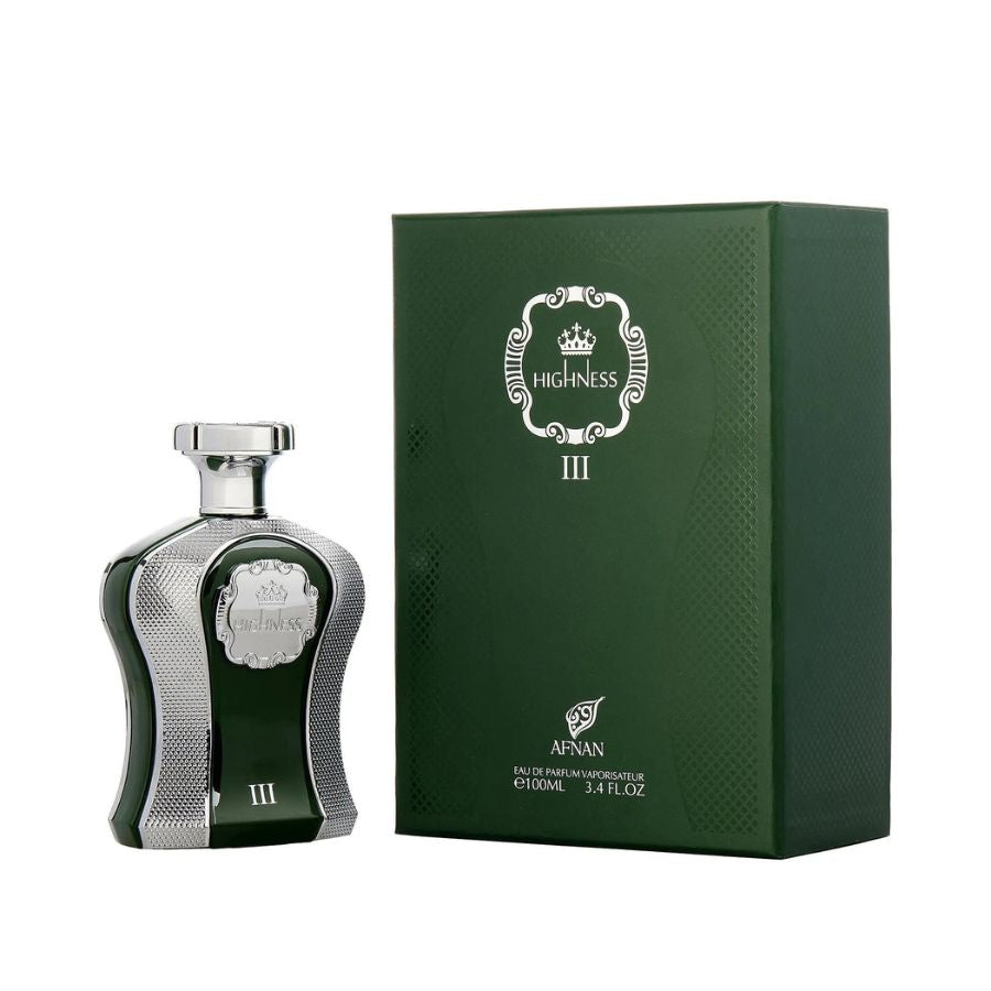 His Highness Green by Afnan men’s cologne, 3.4 oz EDP spray