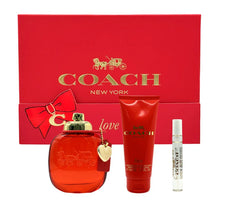 Coach Love by Coach for Women 3.0 oz EDP 3pc Gift Set