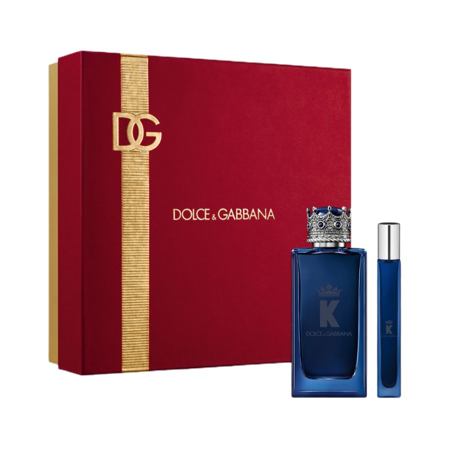 K Intense de Dolce & Gabbana para hombre, 3,4 oz EDP, juego de regalo de 2 piezas - PLA