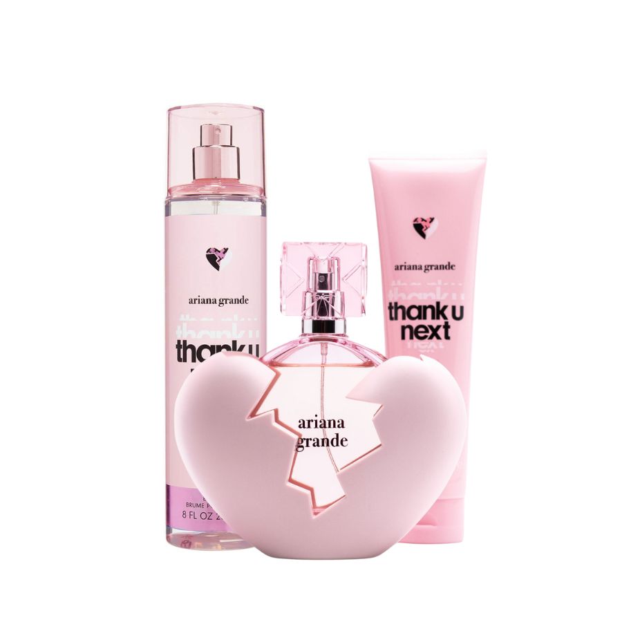 Ariana Grande Thank U, Next women’s EDP 3-pc gift set, 3.4 oz bottles