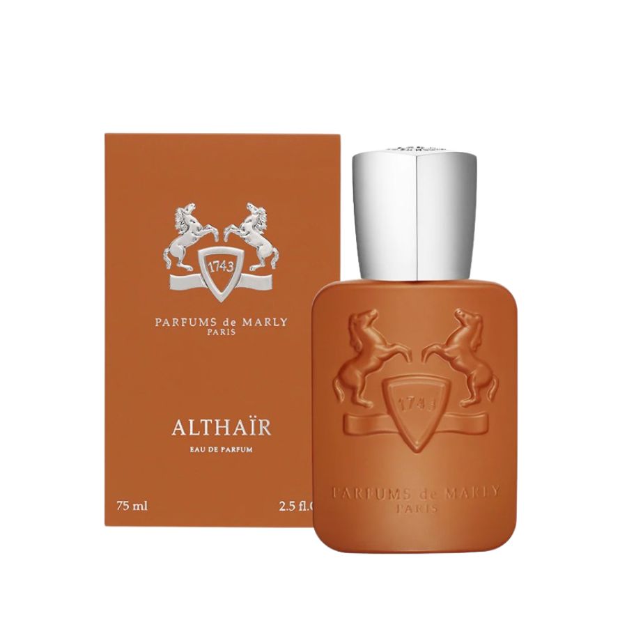 Althaïr by Parfums De Marly men’s perfume 2.5 oz brown bottle