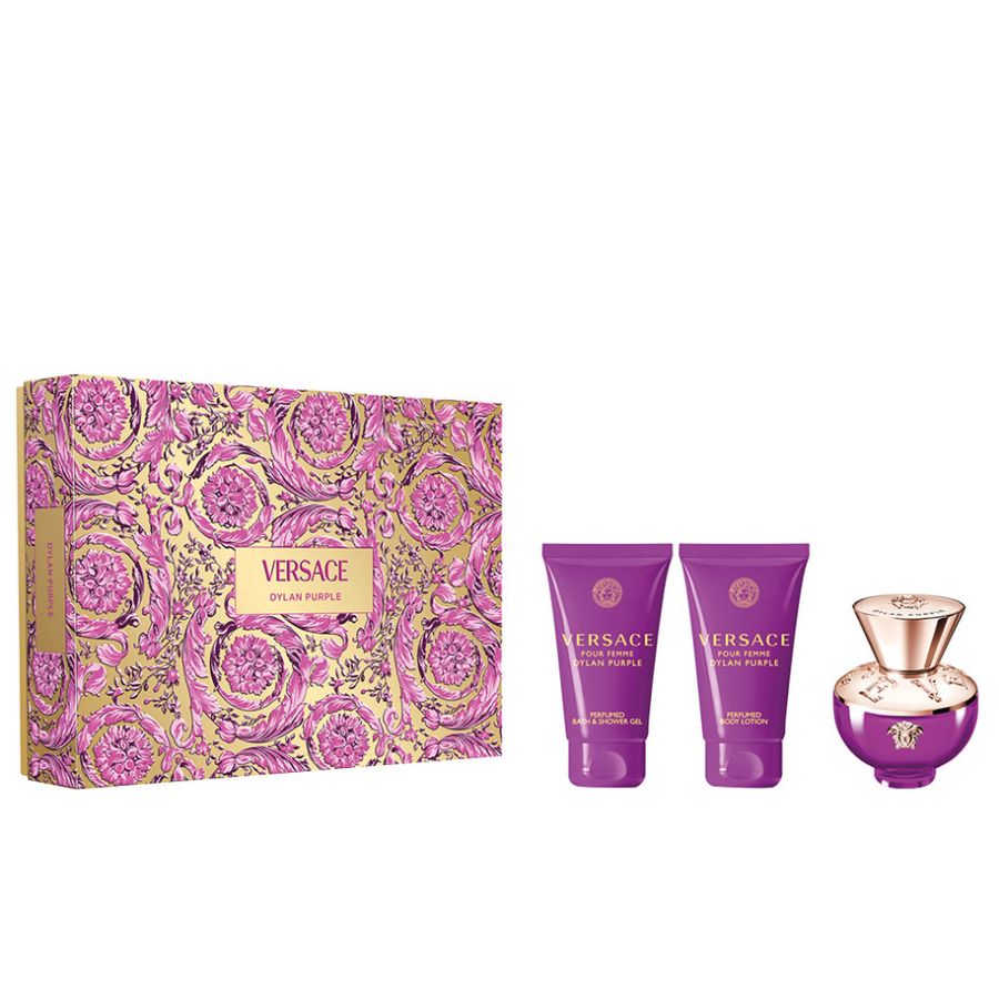 Dylan Purple by Versace women’s 3pc gift set with 1.7 oz spray