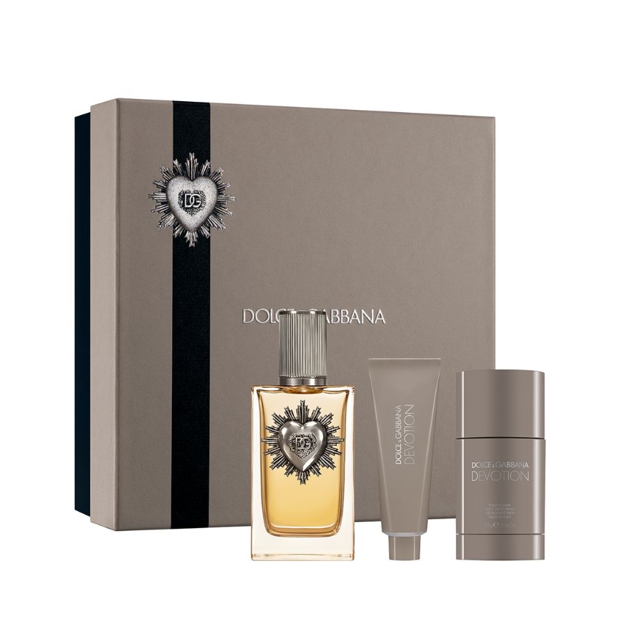 Devotion by Dolce & Gabbana men’s EDP 3.4 oz 3-piece gift set