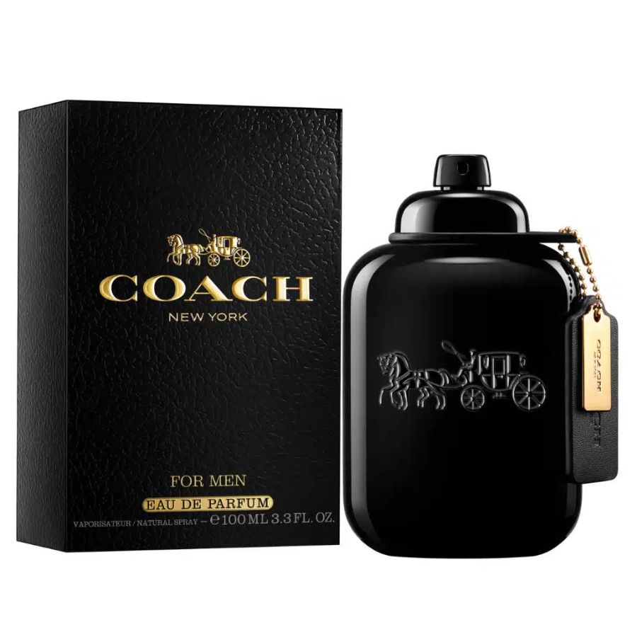 Coach by Coach para hombres EDP en aerosol de 3.4 oz, frasco oscuro